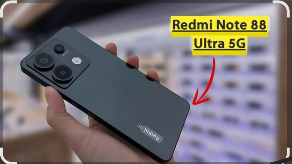 Redmi Note 88 Ultra 5G Launch – 200MP Photography, 8500mAh Battery & Stylish Design – Buy Now